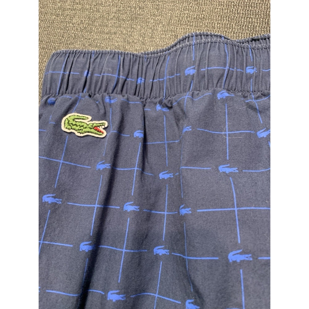 Lacoste Men's Navy Lounge‎ Pant Size Large Drawstring